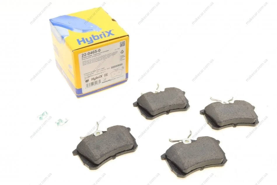 <strong>Комплект гальмівних колодок (дискових) METELLI 22-0465-0 (фото 1)</strong>