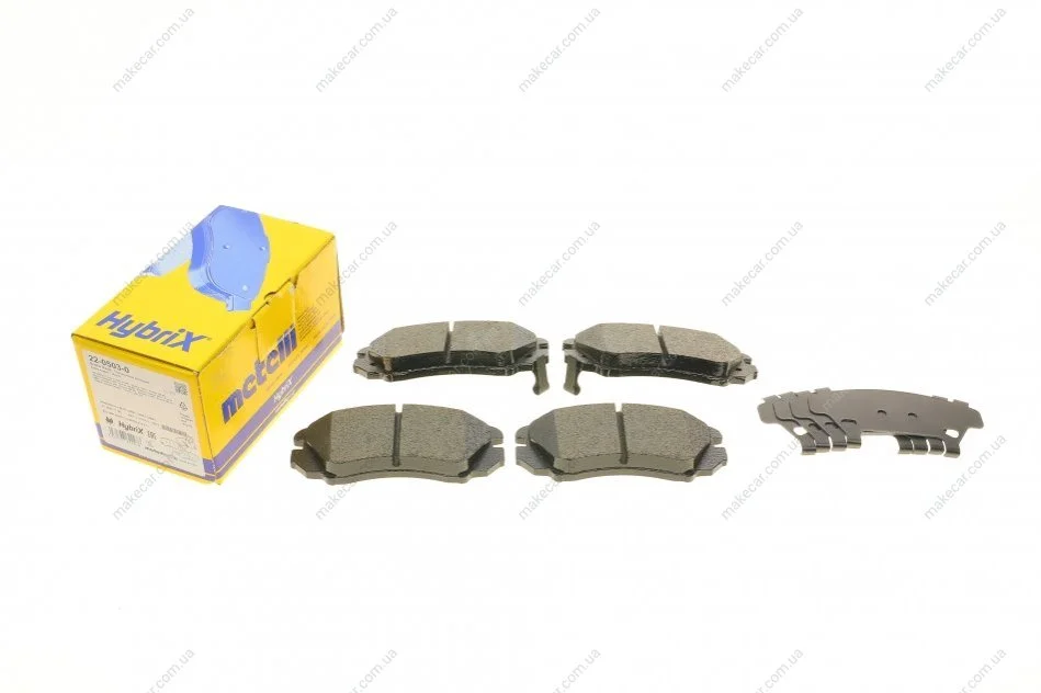 <strong>Комплект гальмівних колодок з 4 шт. дисків METELLI 22-0503-0 (фото 1)</strong>