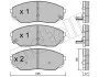 <strong>Комплект гальмівних колодок (дискових) METELLI 22-0515-0 (фото 2)</strong>
