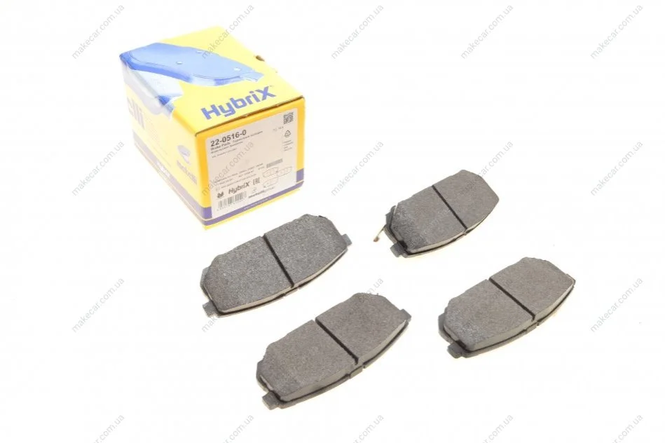 <strong>Комплект гальмівних колодок (дискових) METELLI 22-0516-0 (фото 1)</strong>