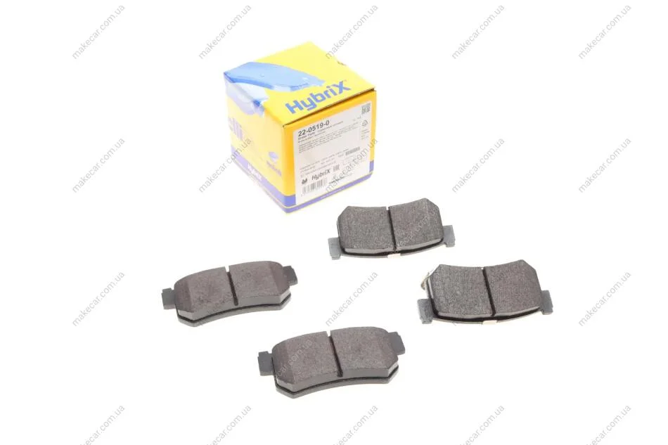 <strong>Комплект гальмівних колодок (дискових) METELLI 22-0519-0 (фото 1)</strong>