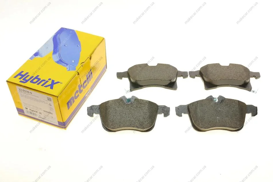 <strong>Комплект гальмівних колодок з 4 шт. дисків METELLI 22-0539-0 (фото 1)</strong>