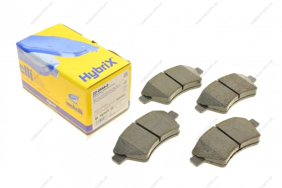 <strong>Комплект гальмівних колодок (дискових) METELLI 22-0544-0 (фото 1)</strong>