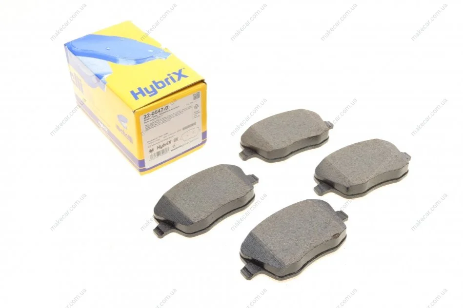 <strong>Комплект гальмівних колодок (дискових) METELLI 22-0547-0 (фото 1)</strong>