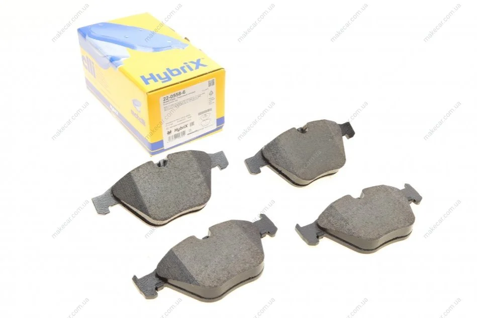 <strong>Комплект гальмівних колодок (дискових) METELLI 22-0558-6 (фото 1)</strong>
