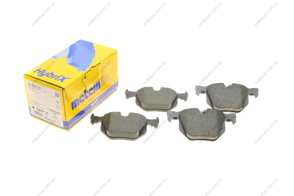<strong>Комплект гальмівних колодок (дискових) METELLI 22-0561-0 (фото 1)</strong>