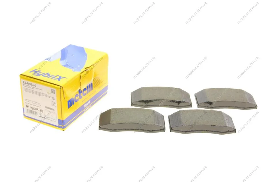 <strong>Комплект гальмівних колодок (дискових) METELLI 22-0563-0 (фото 1)</strong>