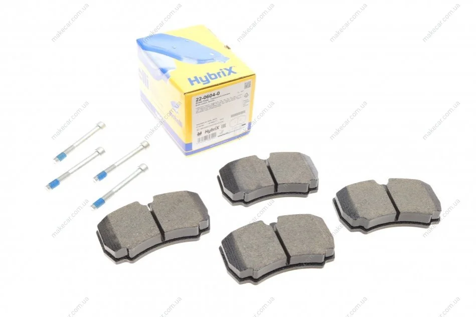<strong>Комплект гальмівних колодок (дискових) METELLI 22-0604-0 (фото 1)</strong>