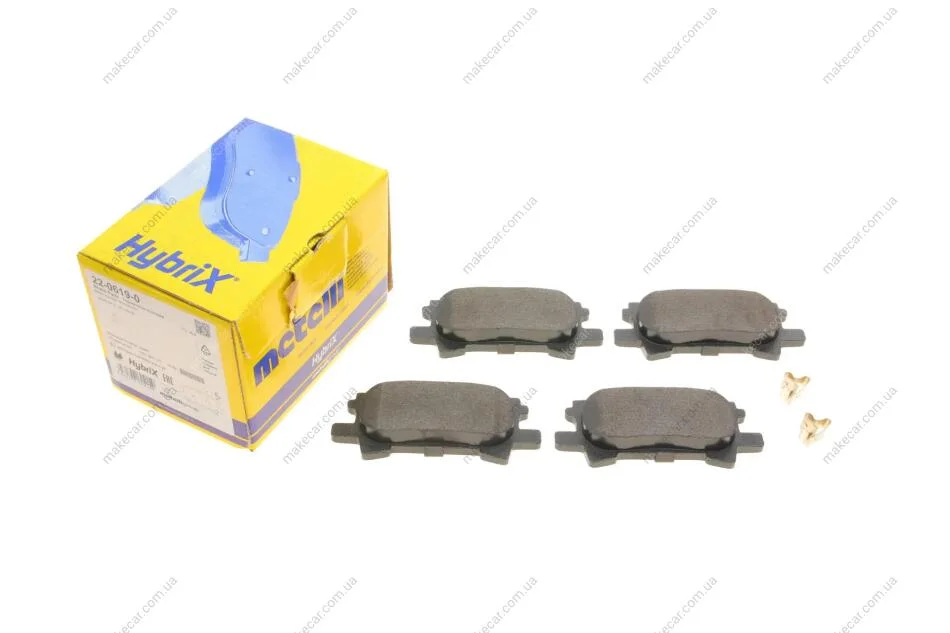 <strong>Комплект гальмівних колодок (дискових) METELLI 22-0619-0 (фото 1)</strong>