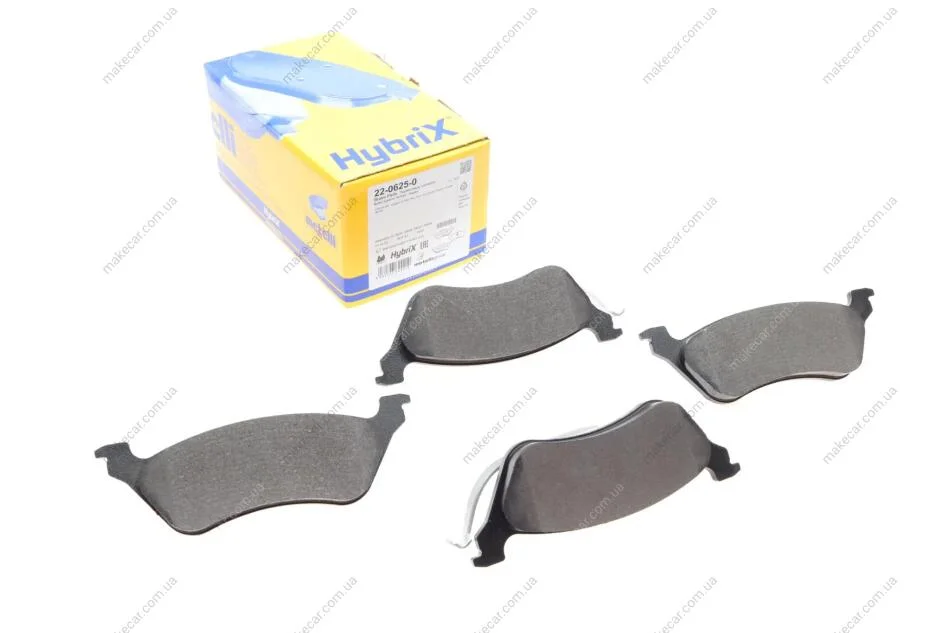 <strong>Комплект гальмівних колодок (дискових) METELLI 22-0625-0 (фото 1)</strong>