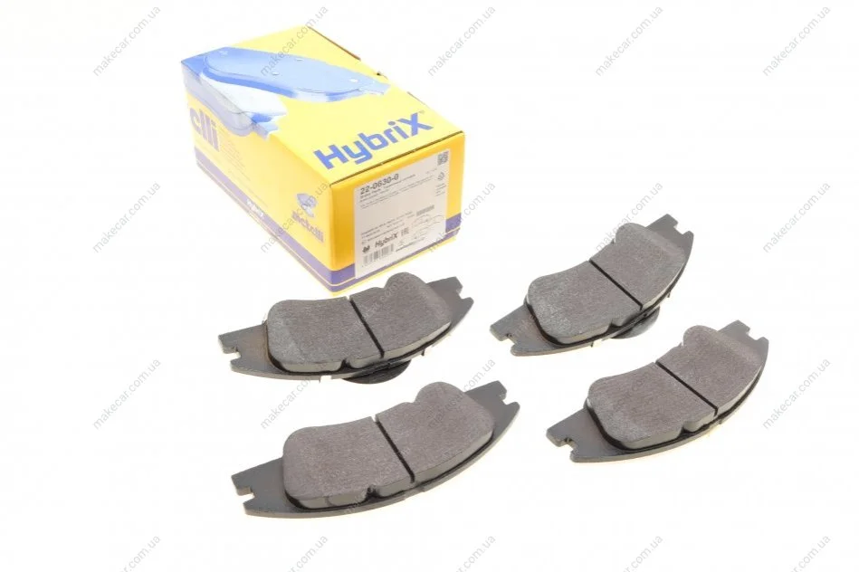 <strong>Комплект гальмівних колодок (дискових) METELLI 22-0630-0 (фото 1)</strong>