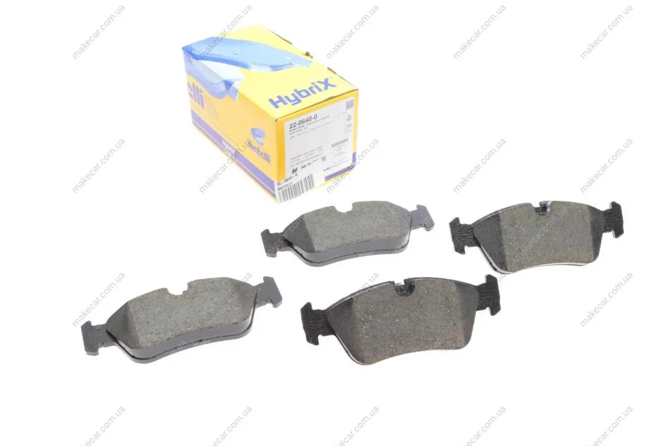 <strong>Комплект гальмівних колодок (дискових) METELLI 22-0640-0 (фото 1)</strong>