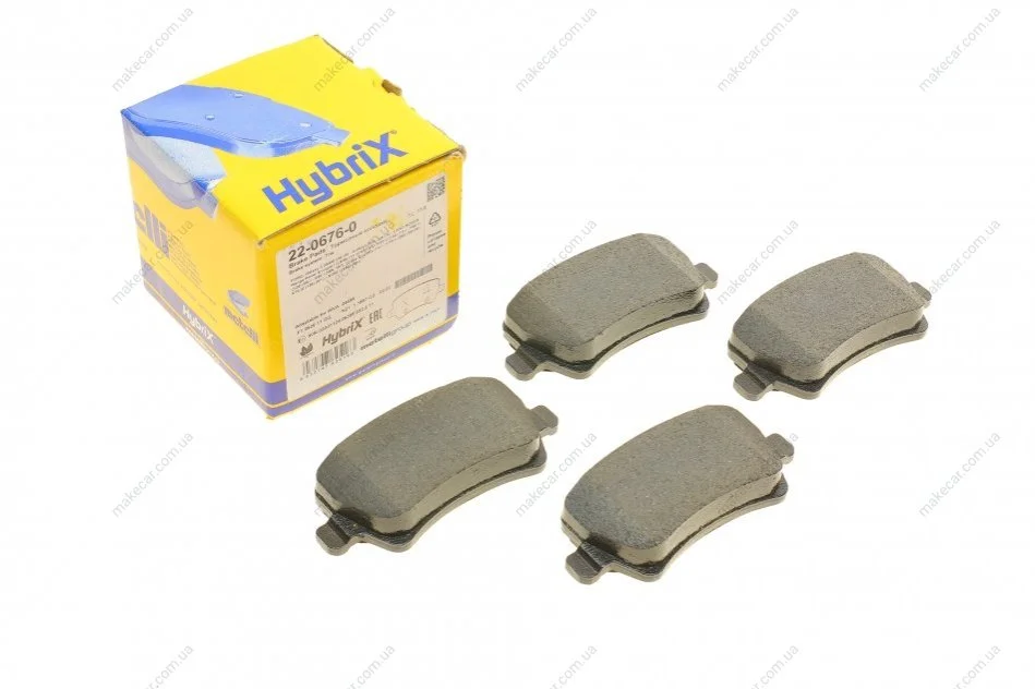 <strong>Комплект гальмівних колодок (дискових) METELLI 22-0676-0 (фото 1)</strong>