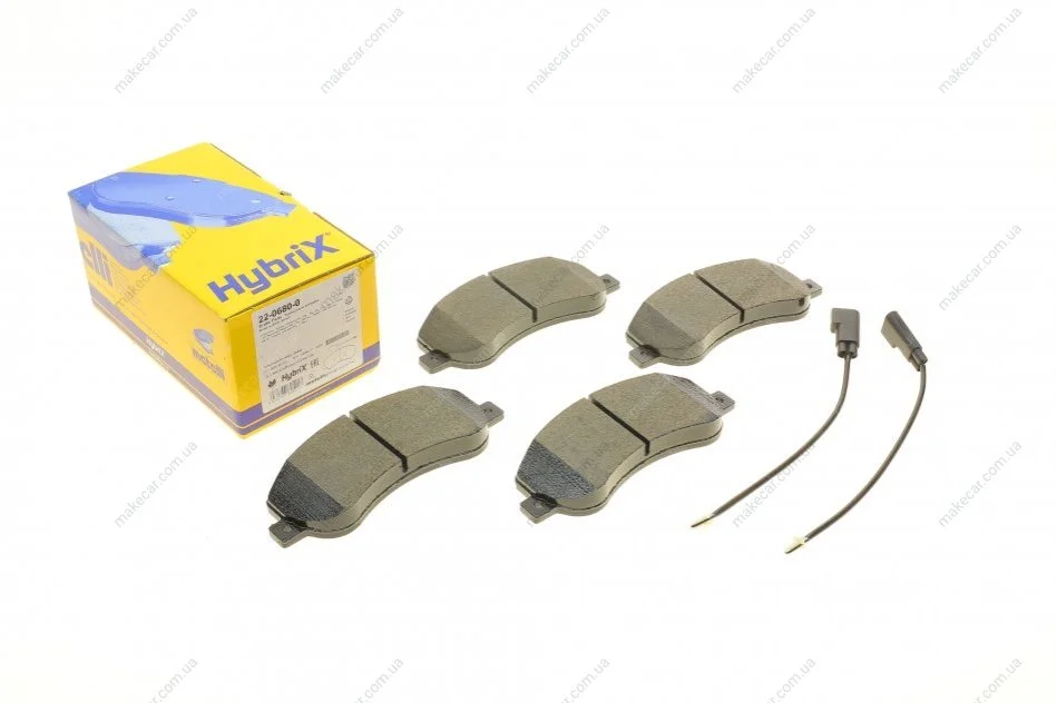 <strong>Комплект гальмівних колодок (дискових) METELLI 22-0680-0 (фото 1)</strong>