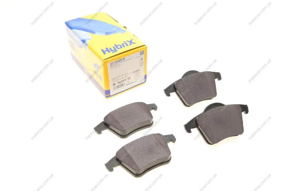<strong>Комплект гальмівних колодок (дискових) METELLI 22-0688-0 (фото 1)</strong>