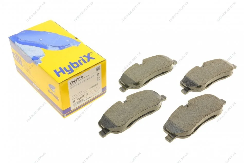 <strong>Комплект гальмівних колодок (дискових) METELLI 22-0693-0 (фото 1)</strong>