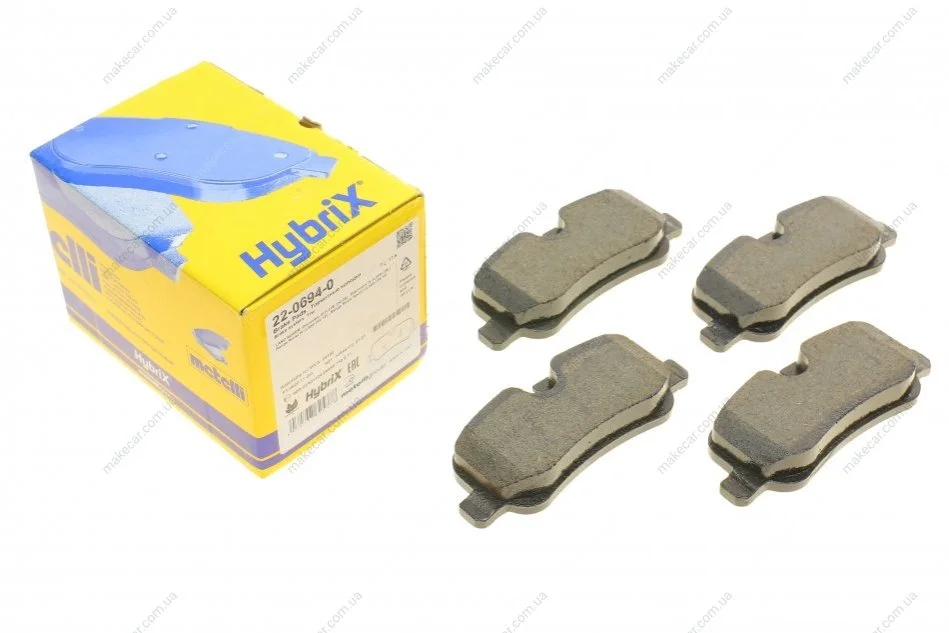 <strong>Комплект гальмівних колодок (дискових) METELLI 22-0694-0 (фото 1)</strong>