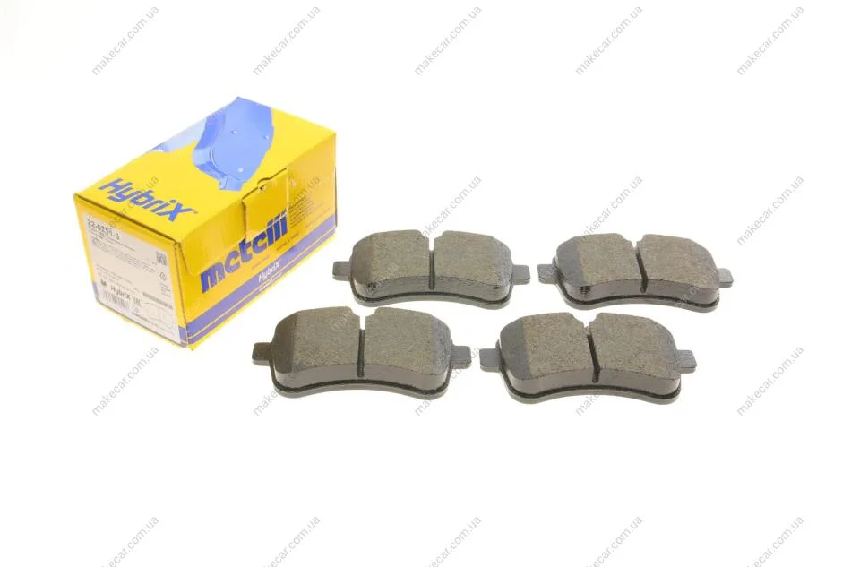 <strong>Комплект гальмівних колодок (дискових) METELLI 22-0711-0 (фото 1)</strong>