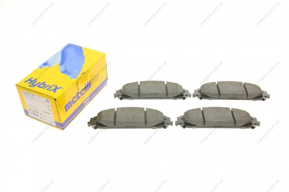 <strong>Комплект гальмівних колодок (дискових) METELLI 22-0717-0 (фото 1)</strong>