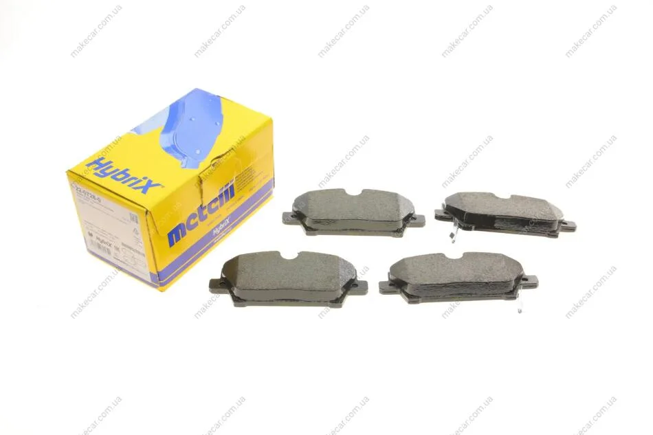 <strong>Комплект гальмівних колодок (дискових) METELLI 22-0728-0 (фото 1)</strong>