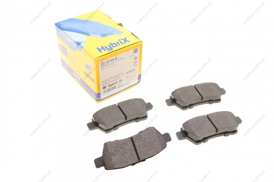 <strong>Комплект гальмівних колодок (дискових) METELLI 22-0744-0 (фото 1)</strong>