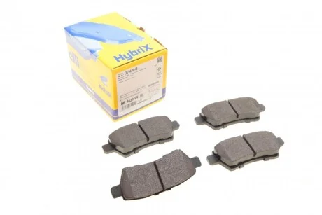 Комплект гальмівних колодок (дискових) для METELLI 22-0744-0 фото товару