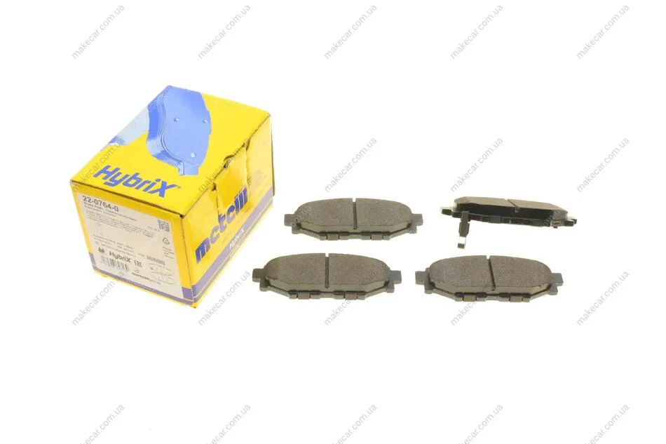 <strong>Комплект гальмівних колодок (дискових) METELLI 22-0764-0 (фото 1)</strong>