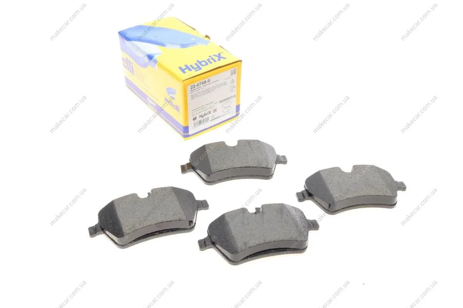 <strong>Комплект гальмівних колодок (дискових) METELLI 22-0768-0 (фото 1)</strong>