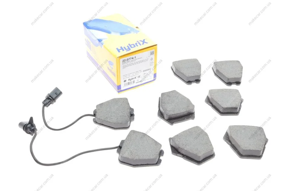 <strong>Комплект гальмівних колодок (дискових) METELLI 22-0774-1 (фото 1)</strong>