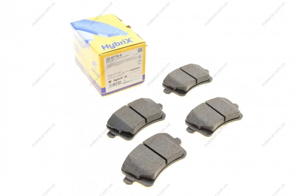 <strong>Комплект гальмівних колодок (дискових) METELLI 22-0776-0 (фото 1)</strong>