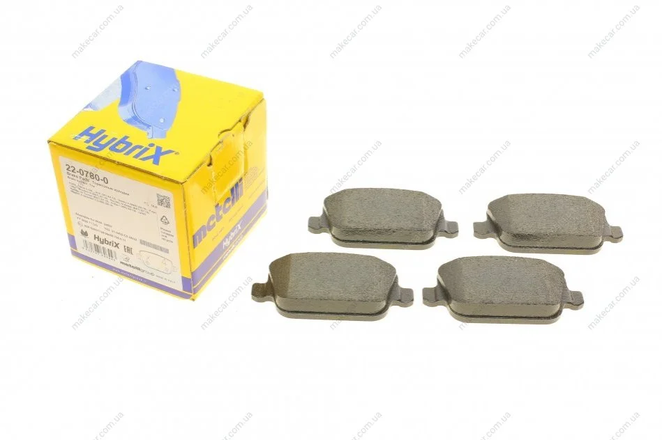 <strong>Гальмівні колодки METELLI 22-0780-0 (фото 1)</strong>
