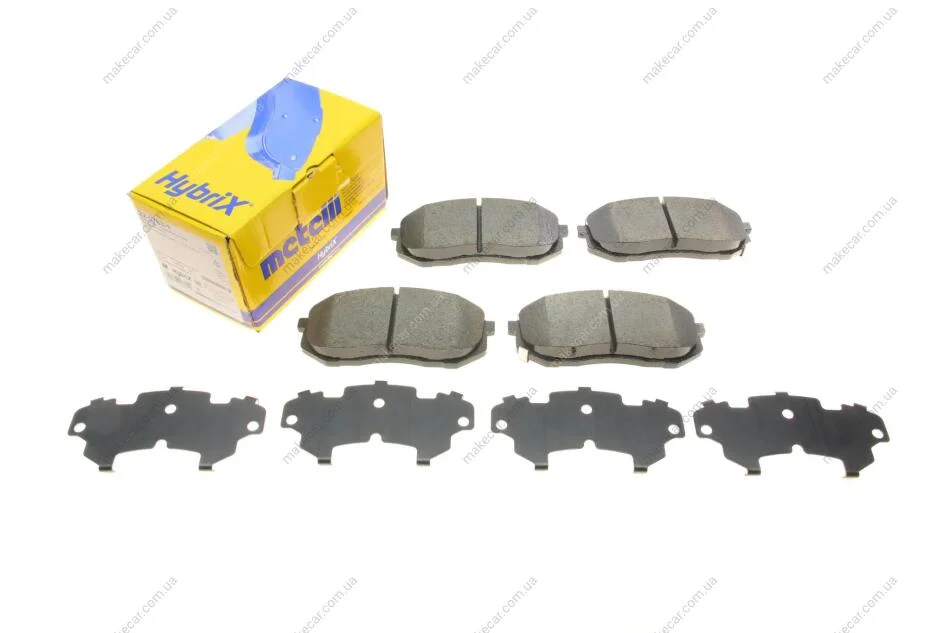 <strong>Комплект гальмівних колодок (дискових) METELLI 22-0783-1 (фото 1)</strong>