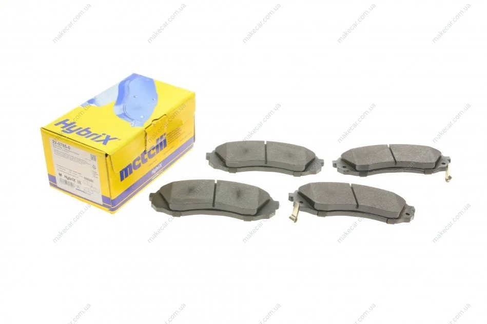 <strong>Комплект гальмівних колодок (дискових) METELLI 22-0785-0 (фото 1)</strong>