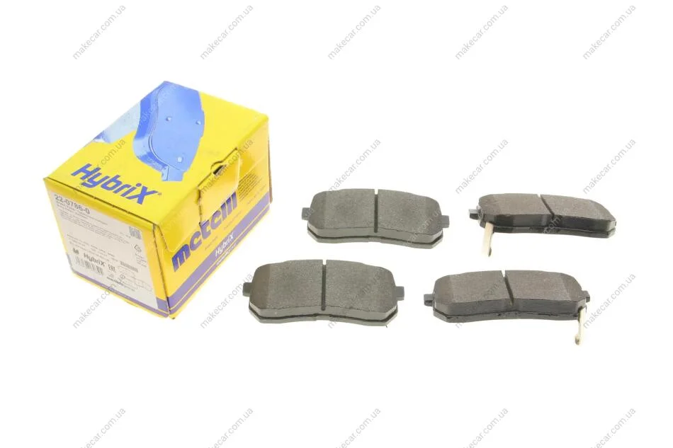 <strong>Комплект гальмівних колодок (дискових) METELLI 22-0786-0 (фото 1)</strong>