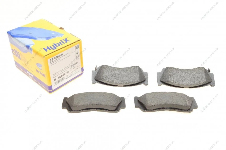 <strong>Комплект гальмівних колодок (дискових) METELLI 22-0788-0 (фото 1)</strong>