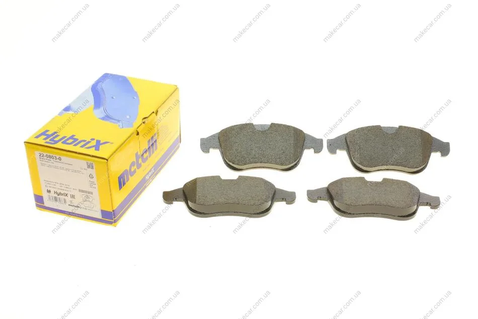 <strong>Комплект гальмівних колодок (дискових) METELLI 22-0803-0 (фото 1)</strong>