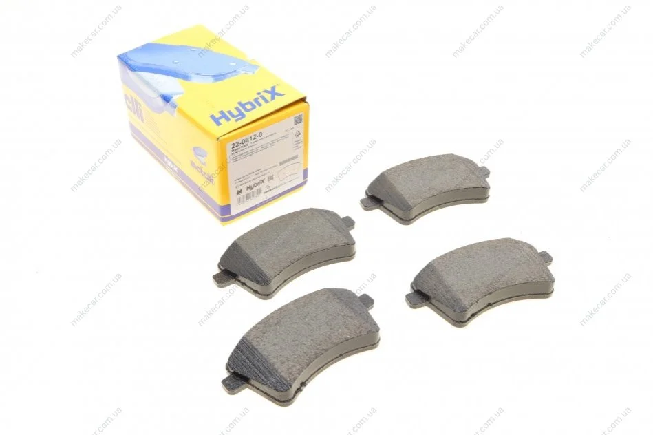 <strong>Комплект гальмівних колодок з 4 шт. дисків METELLI 22-0812-0 (фото 1)</strong>