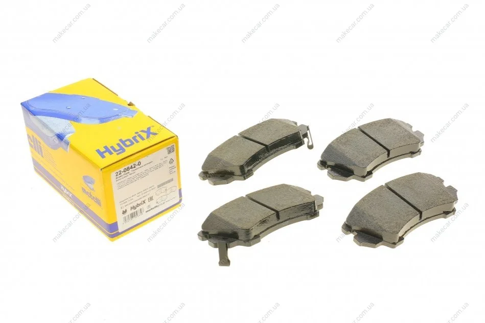 <strong>Комплект гальмівних колодок (дискових) METELLI 22-0842-0 (фото 1)</strong>