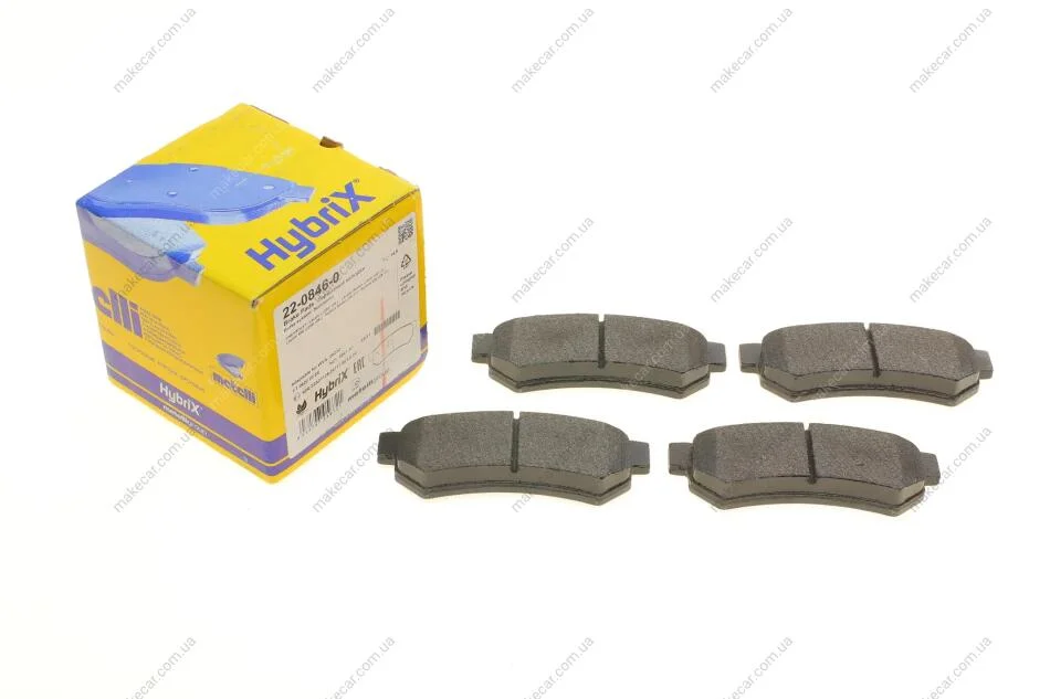 <strong>Комплект гальмівних колодок (дискових) METELLI 22-0846-0 (фото 1)</strong>