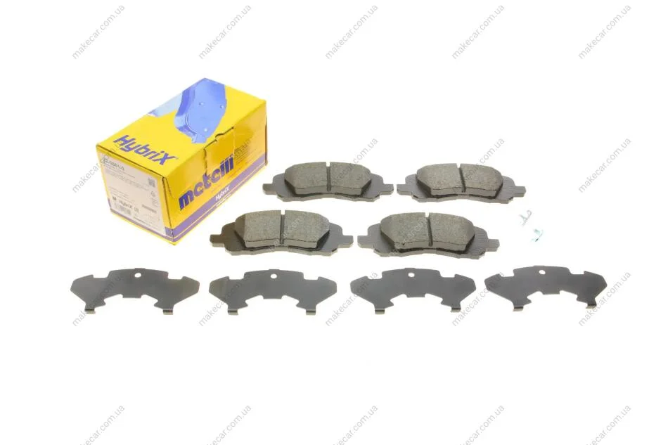 <strong>Комплект гальмівних колодок (дискових) METELLI 22-0861-0 (фото 1)</strong>