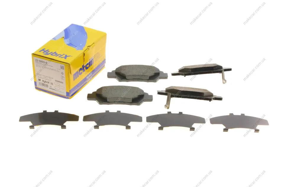 <strong>Комплект гальмівних колодок (дискових) METELLI 22-0865-0 (фото 1)</strong>