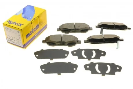 Комплект гальмівних колодок (дискових) для Toyota METELLI 22-0879-0 фото товару