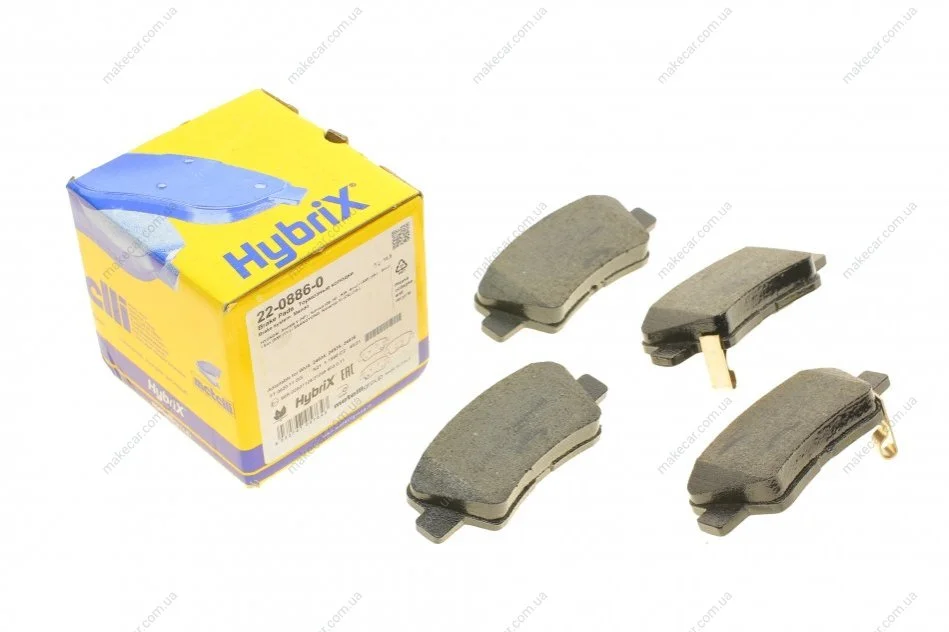 <strong>Комплект гальмівних колодок (дискових) METELLI 22-0886-0 (фото 1)</strong>