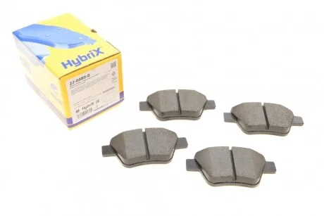 Комплект гальмівних колодок (дискових) для METELLI 22-0889-0 фото товару
