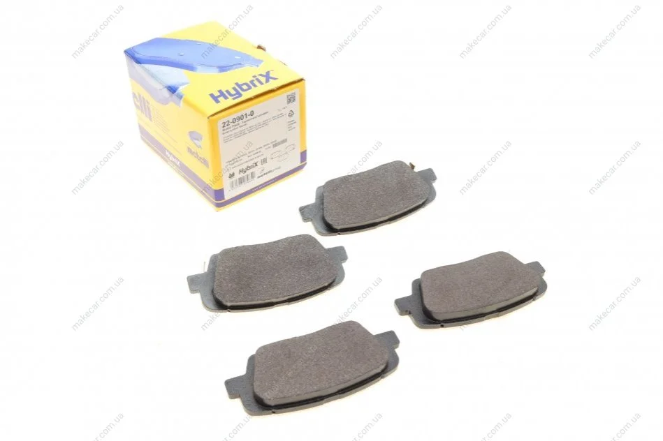 <strong>Комплект гальмівних колодок (дискових) METELLI 22-0901-0 (фото 1)</strong>