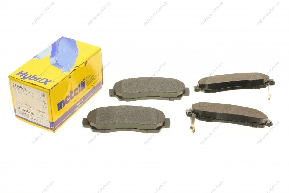 <strong>Комплект гальмівних колодок (дискових) METELLI 22-0903-0 (фото 1)</strong>