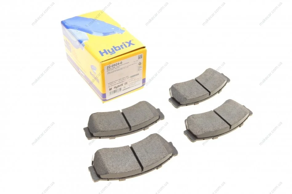 <strong>Комплект гальмівних колодок (дискових) METELLI 22-0924-0 (фото 1)</strong>