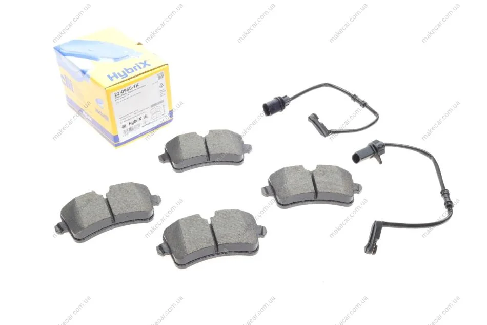 <strong>Комплект гальмівних колодок (дискових) METELLI 22-0955-1K (фото 1)</strong>