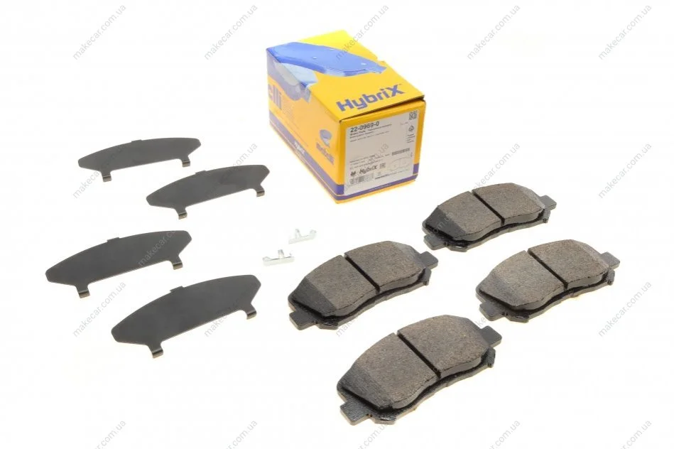 <strong>Комплект гальмівних колодок (дискових) METELLI 22-0969-0 (фото 1)</strong>
