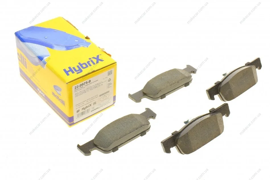 <strong>Комплект гальмівних колодок (дискових) METELLI 22-0975-0 (фото 1)</strong>